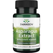 Image of swanson asparagus extract product , 60 vegetable capsules