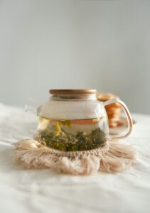 Agrimony tea for colds, sore throats, and coughs