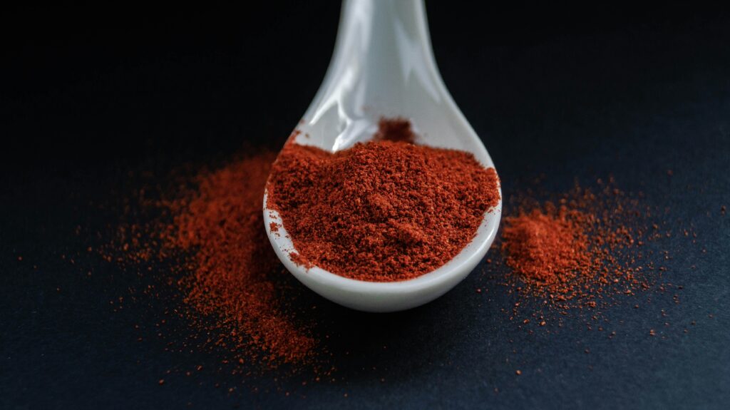 Ground cayenne powder, one of the most used and versatile form of dosing