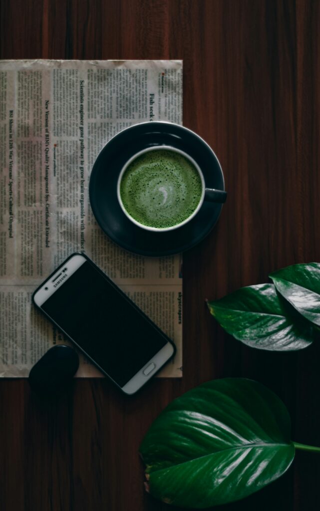 A picture of matcha one of the ways to take green tea