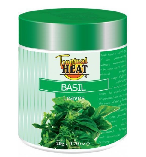 Image of basil leaves packaged product